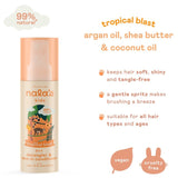 Nala's Baby kids detangle spray Tropical Blast 150ml, imported from the UK