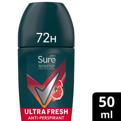 M&S Sure Men 72 Stunden Nonstop Deodorant Roll On Ultra Fresh 50ml – online kaufen bei McGrocer