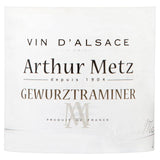 Arthur Metz Alsace Gewurztraminer white wine 75cl - British product