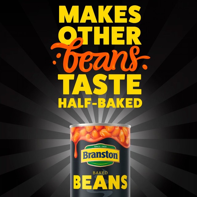 Branston Baked Beans in tomato sauce, UK version