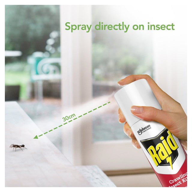 Raid Plant Based Insect Killer Spray, UK version