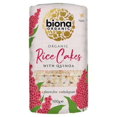 M&S Biona Organic Rice Cakes with Quinoa Savoury Rice Cake 100g- Buy online at McGrocer
