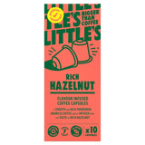 Little's rich hazelnut coffee capsules 10 capsules, UK version