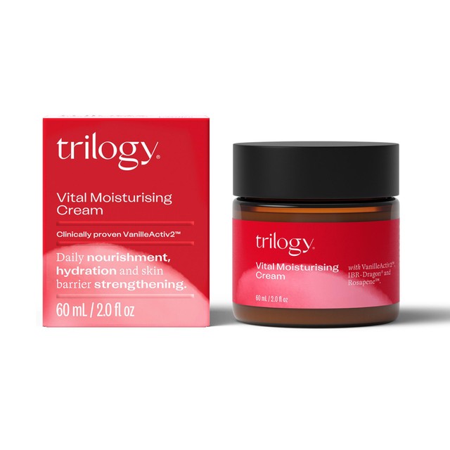 Trilogy Vital moisturising cream, UK version