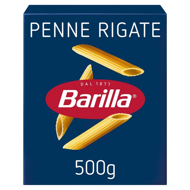 Barilla Penne Rigate dry pasta 500g - British product