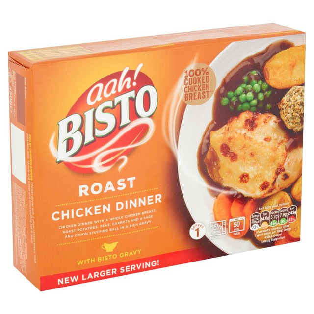 Bisto Roast Chicken Dinner 450g, imported from the UK