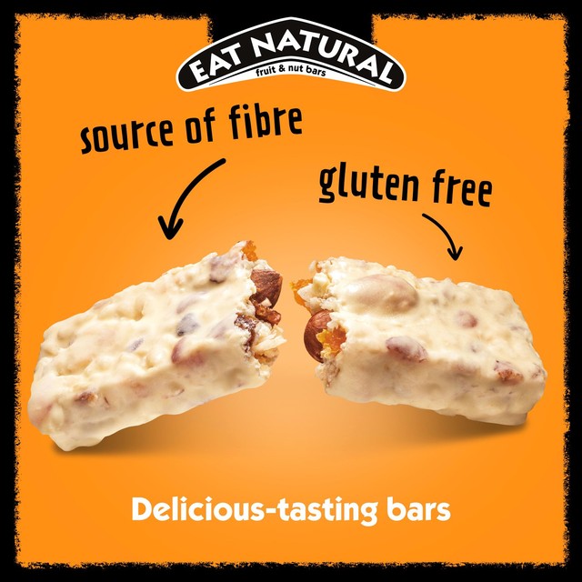 Eat Natural Almond Apricot Bars Box 3 x 40g - British product