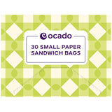 Ocado paper sandwich bags 30 pack, imported from the UK