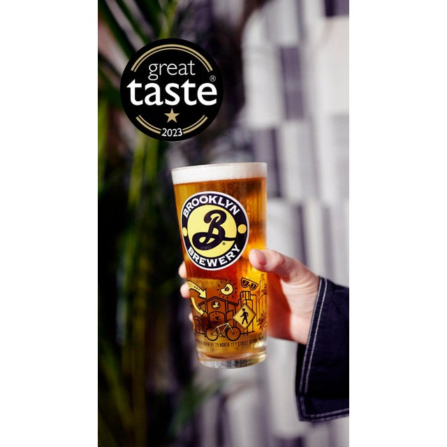 Brooklyn Lager Crisp Pilsner 440ml Cans, UK version