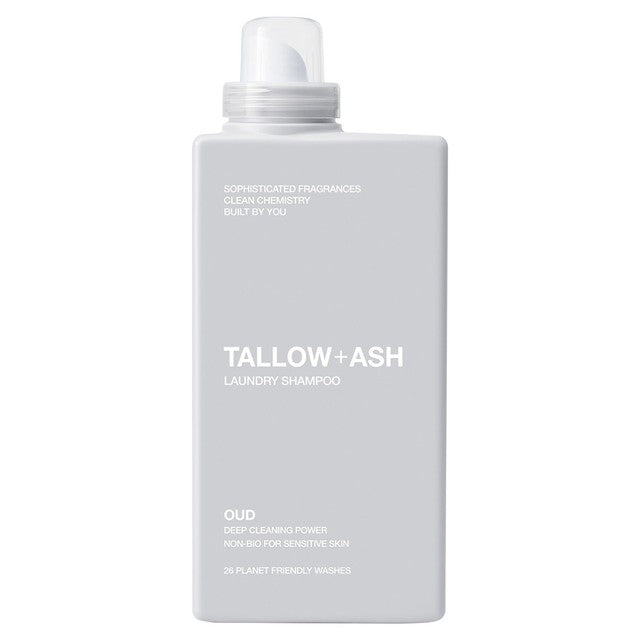 Tallow + Ash Oud laundry shampoo for sensitive skin, UK version