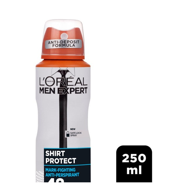 L'Oreal Men Expert Shirt Protect Int Tonic antiperspirant spray 250ml, UK version
