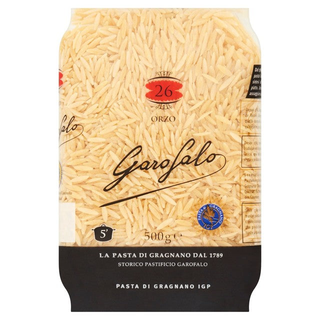Garofalo orzo pasta 500g, UK version