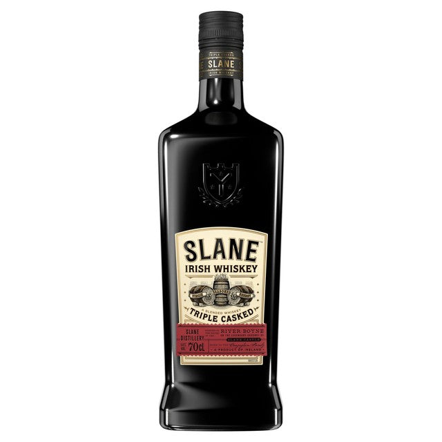 Slane Irish Whiskey Triple Casked 70cl (British brand)