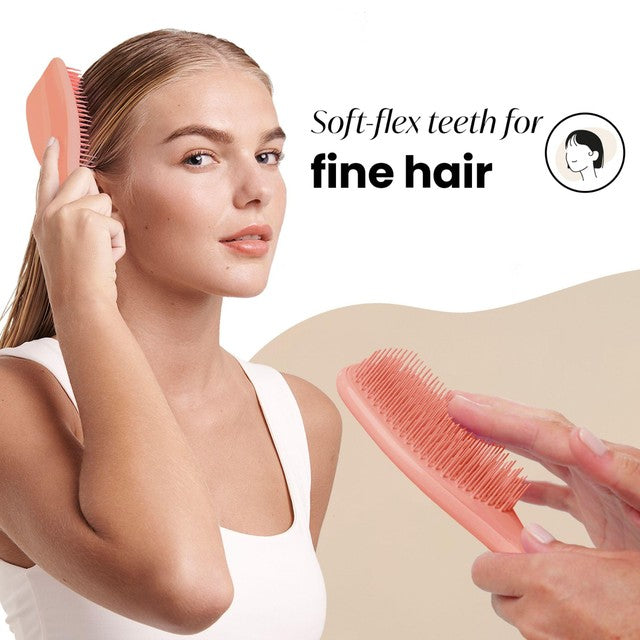 Tangle Teezer detangling brush fine fragile sweet cinnamon (British brand)