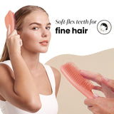 Tangle Teezer detangling brush fine fragile sweet cinnamon (British brand)
