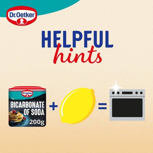Dr. Oetker bicarbonate of soda 200g - British product