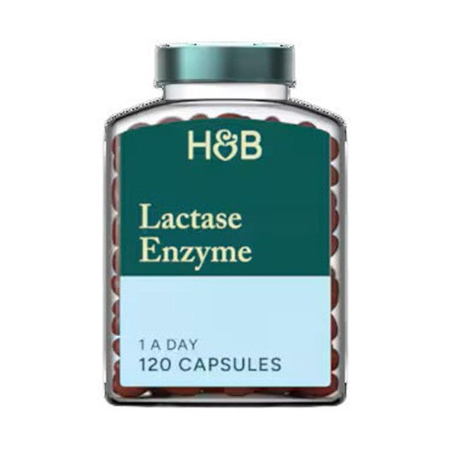 Holland & Barrett Lactase Enzyme 120 Softgels, UK version