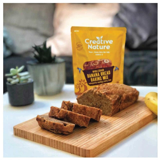 Creative Nature organic wholegrain banana bread mix 250g - British product