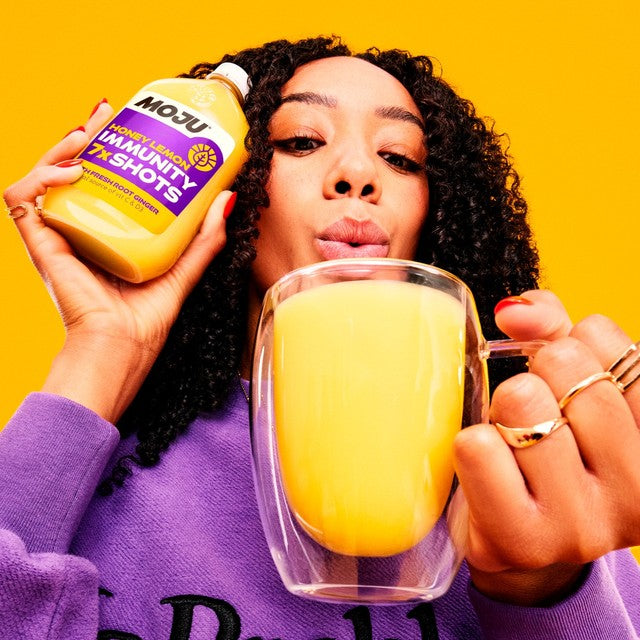 Moju Honey Lemon Shots dosing bottle 7 shots, UK version
