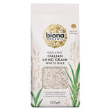 Biona organic long grain white rice 500g - British product
