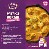 Patak's Korma Curry Meal Kit 270g, imported from the UK