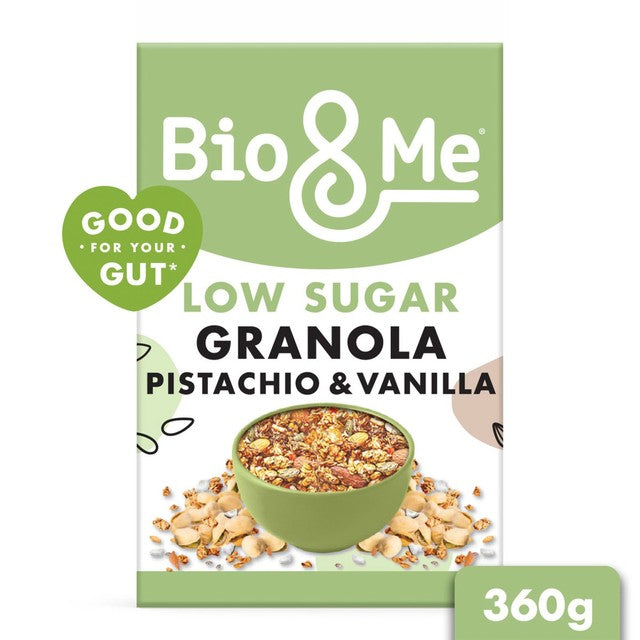 Bio&Me Pistachio Vanilla Granola 350g, UK version