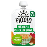 Piccolo Mexican Chicken Bowl baby food pouch 130g, imported from the UK