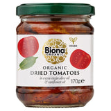 Biona Organic Sun Dried Tomatoes in Extra Virgin Olive Oil 170g - British product