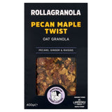 Rollagranola Pecan Maple Twist granola 400g, imported from the UK