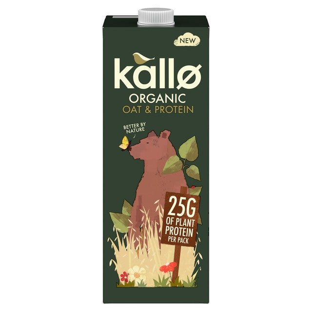 Kallo Organic Oat and Soya Protein Drink 1L, UK version
