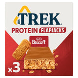Trek Biscoff protein flapjacks multipack 3 x 50g (British brand)