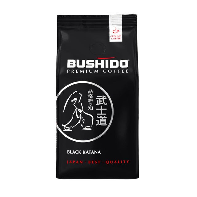 Bushido Black Katana ground coffee 227g - British product