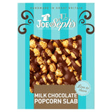 Joe & Sephs Milk Chocolate Popcorn Slab 115g, UK version