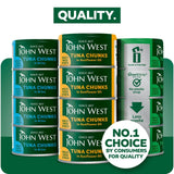 John West tuna chunks in sunflower oil 4 x 125g multipack, UK version