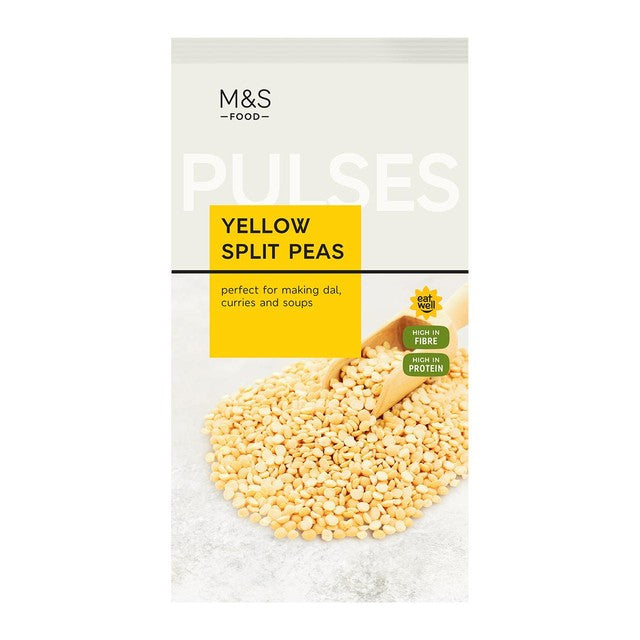 M&S yellow split peas 500g, imported from the UK