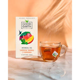 Good Earth Tropical Moringa Mango tea bags 15 count, UK version