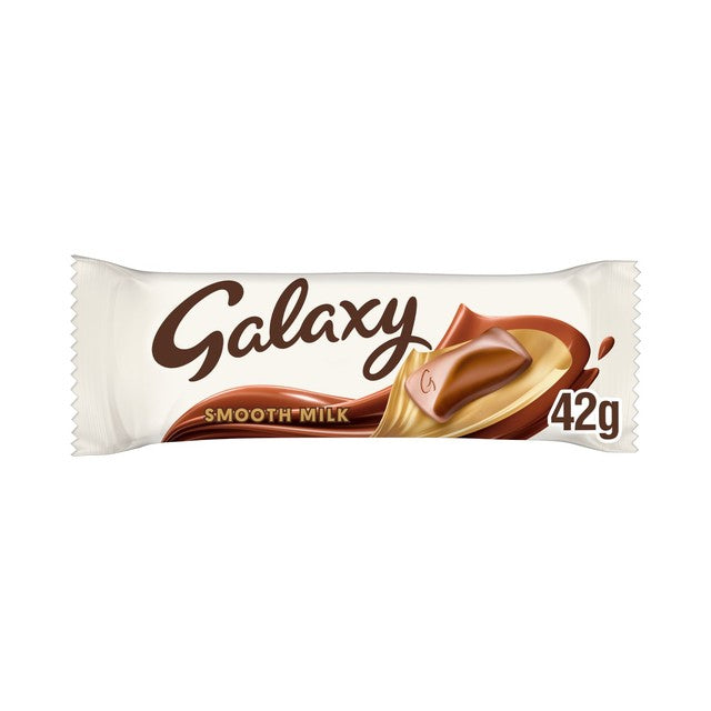 Galaxy milk chocolate bar 42g (British brand)