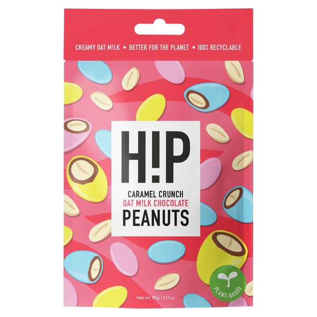 HIP caramel crunch chocolate peanuts, UK version