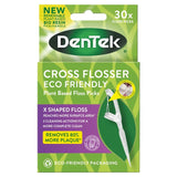 DenTek plant based dental cross flossers 30 pack - British product