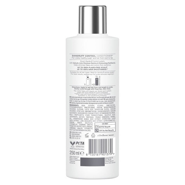 Dove dandruff control conditioner - British product