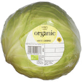 M&S organic white cabbage, imported from the UK