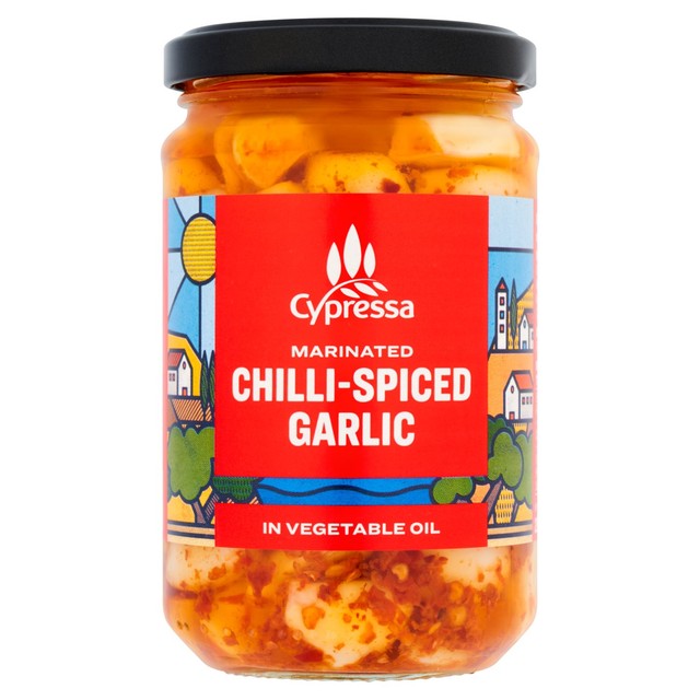 Cypressa chilli garlic pickled garlic 280g - British product