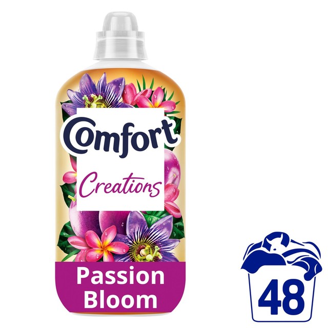Comfort Passion Bloom fabric conditioner 1400ml - British product