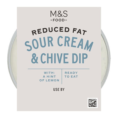 M&S M&S Reduced Fat Sour Cream Dip 230g- Buy online at McGrocer