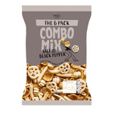 M&S salt and pepper crisps 6 x 25g, imported from the UK