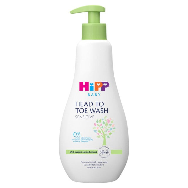 HiPP baby body wash 400ml, UK version
