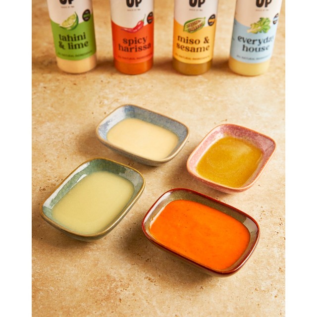 All Dressed Up spicy harissa dressing - British product