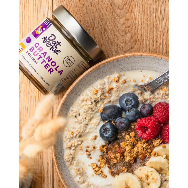 Oat Avenue original flavour granola butter 180g, imported from the UK