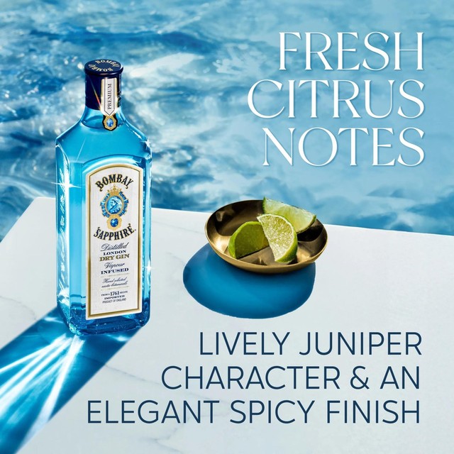 Bombay Sapphire London Dry Gin 700ml - British product