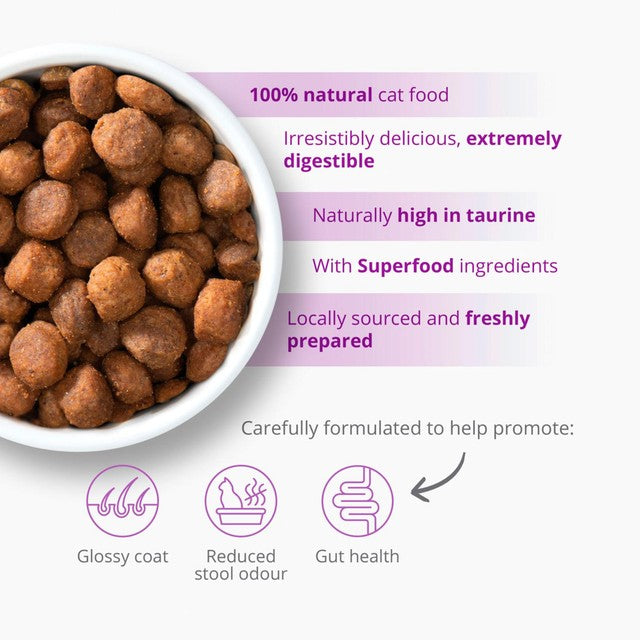 Catit Indoor Poultry dry cat food 2kg - British product